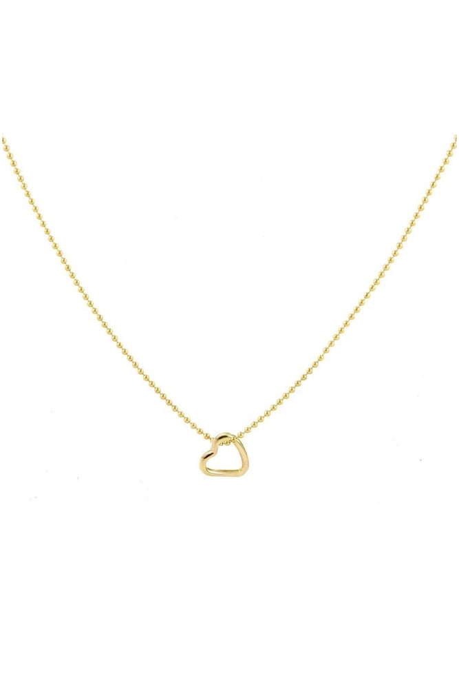 Agapantha Junibel Sweetheart Necklace 14k Gold Fill