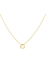 Agapantha Junibel Sweetheart Necklace 14k Gold Fill