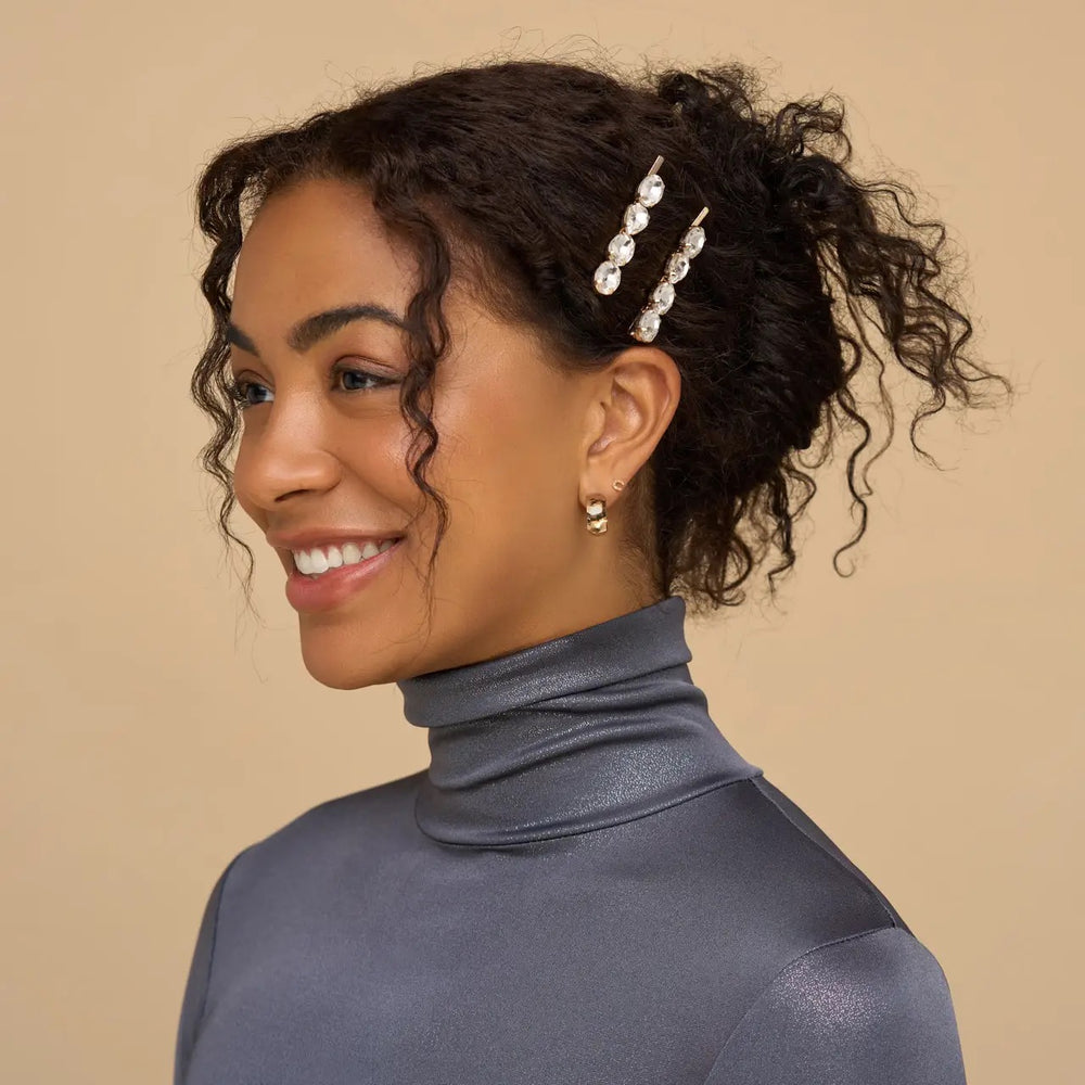 Holiday Gemstone Bobby Pin Set