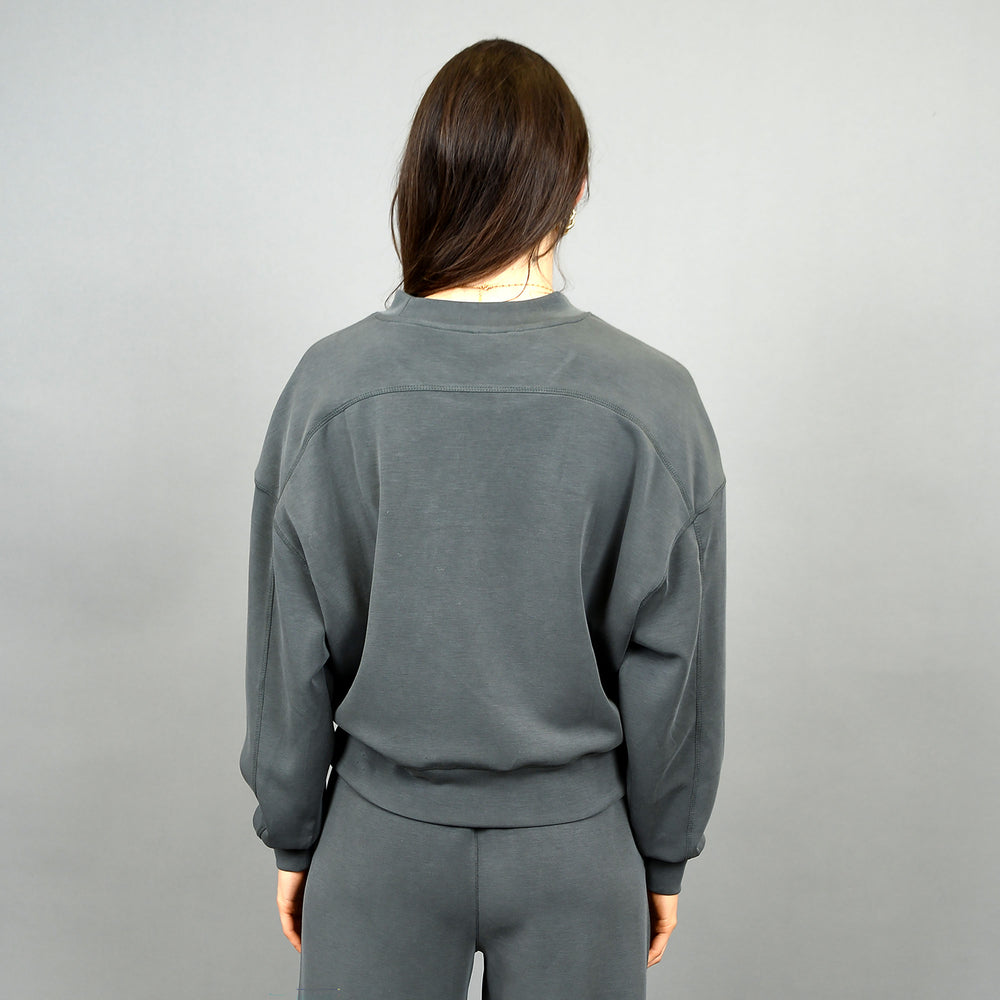 Lucie Super Soft Modal Pullover Dark Ivy