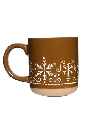 Gingerbread Stoneware Mug 14oz