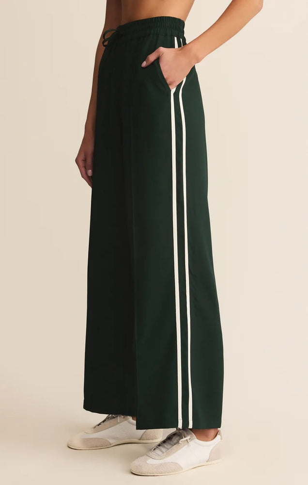 Saunder Track Pant Garland Green