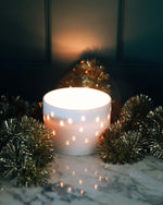 Twinkle Tree Ceramic Candle 20oz - Sea Pines