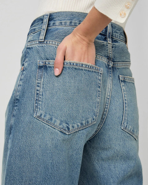 Arellia 32" Barrel Leg Jean - Terrin