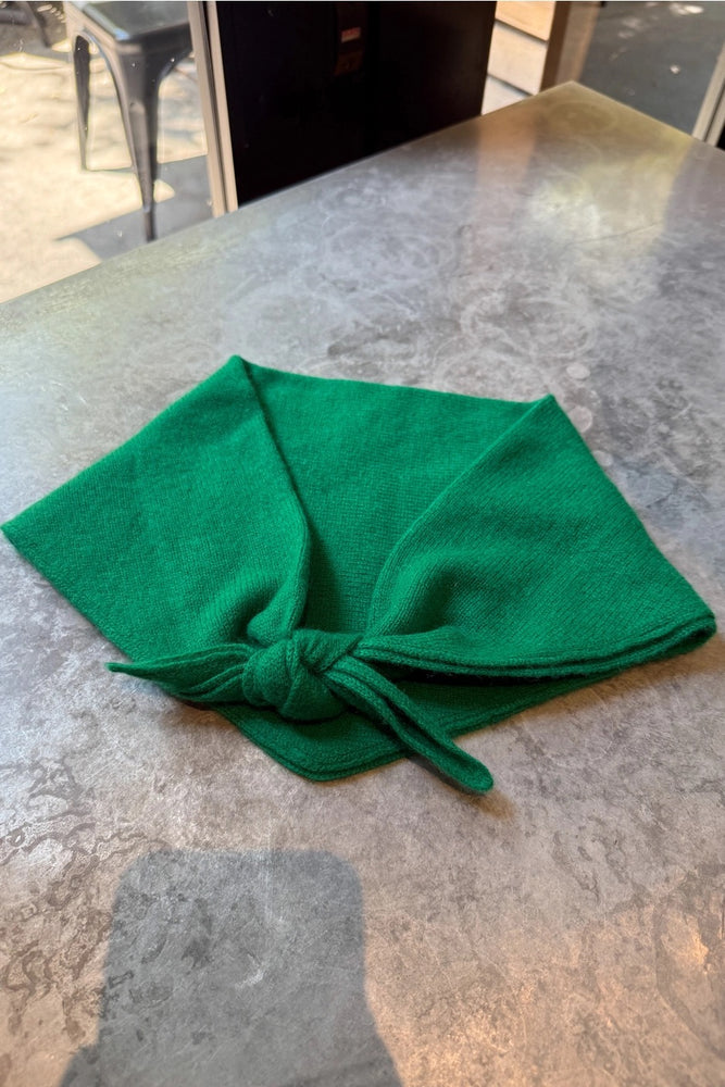 Le Bon Shoppe Cashmere Bandana Kelly Green