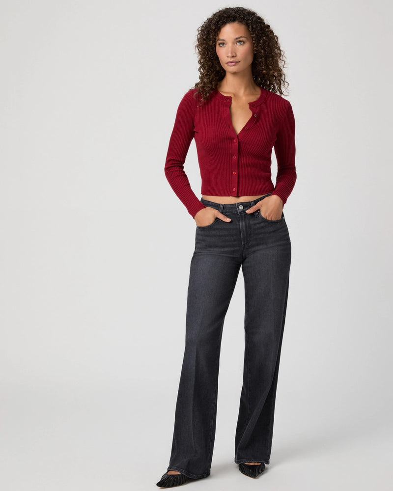 Tatum 32" Wide Leg Jean Ink Black