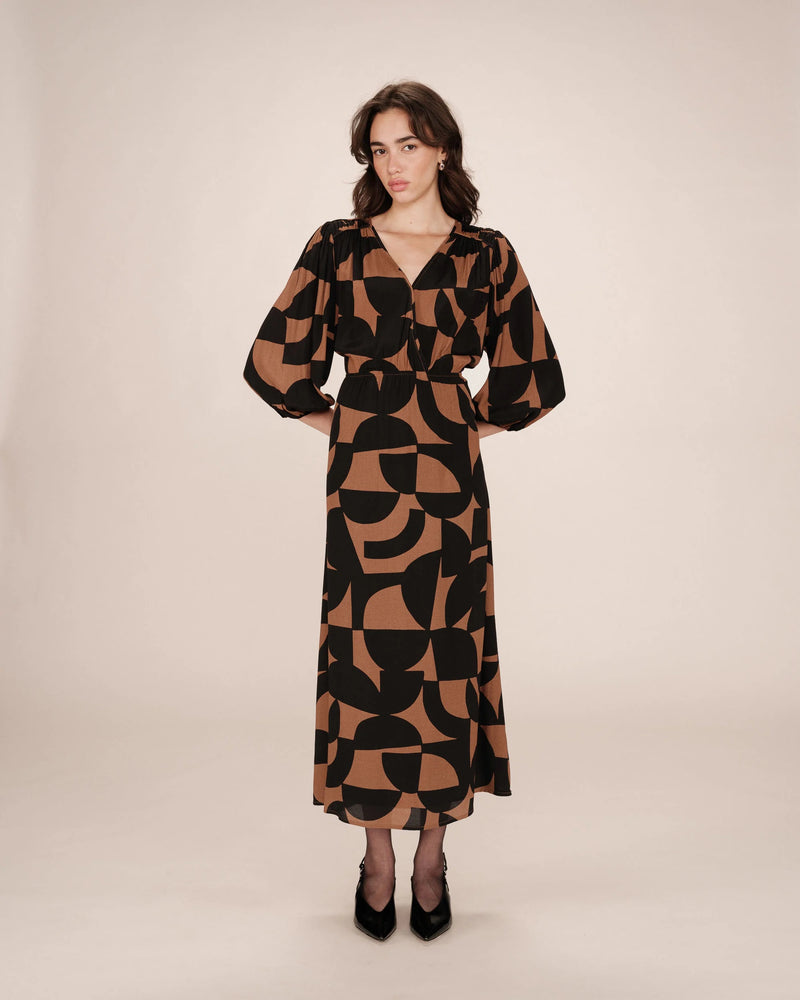 Shelly Dress Chocolate