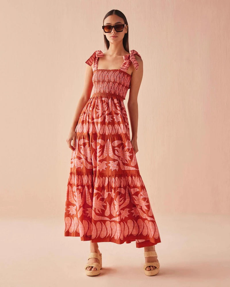 Lana Maxi Dress Negroni XS
