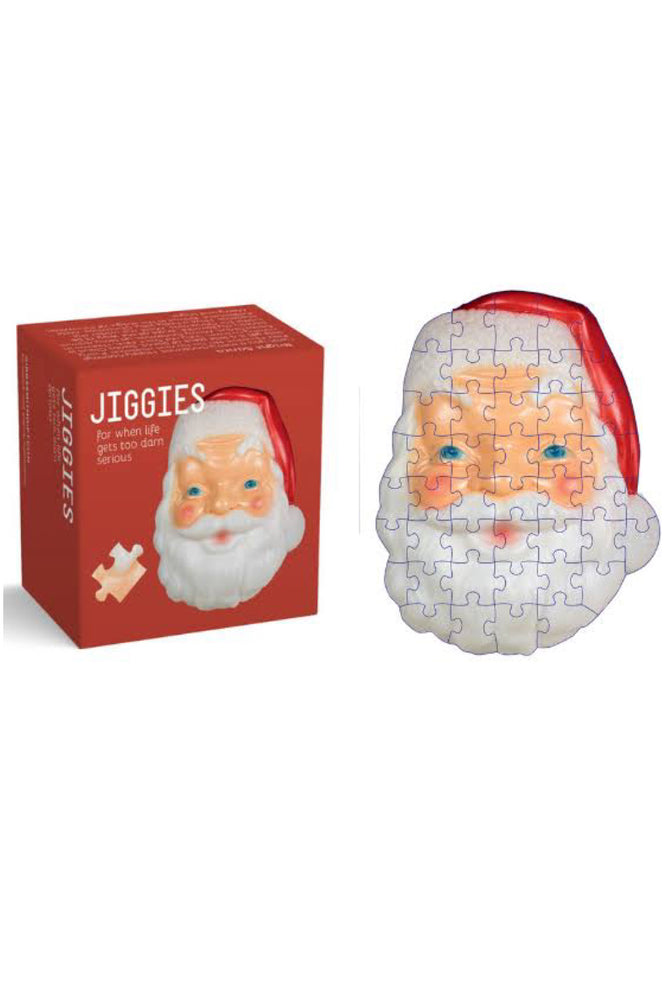 Jiggies Mini Puzzle - Bright Santa