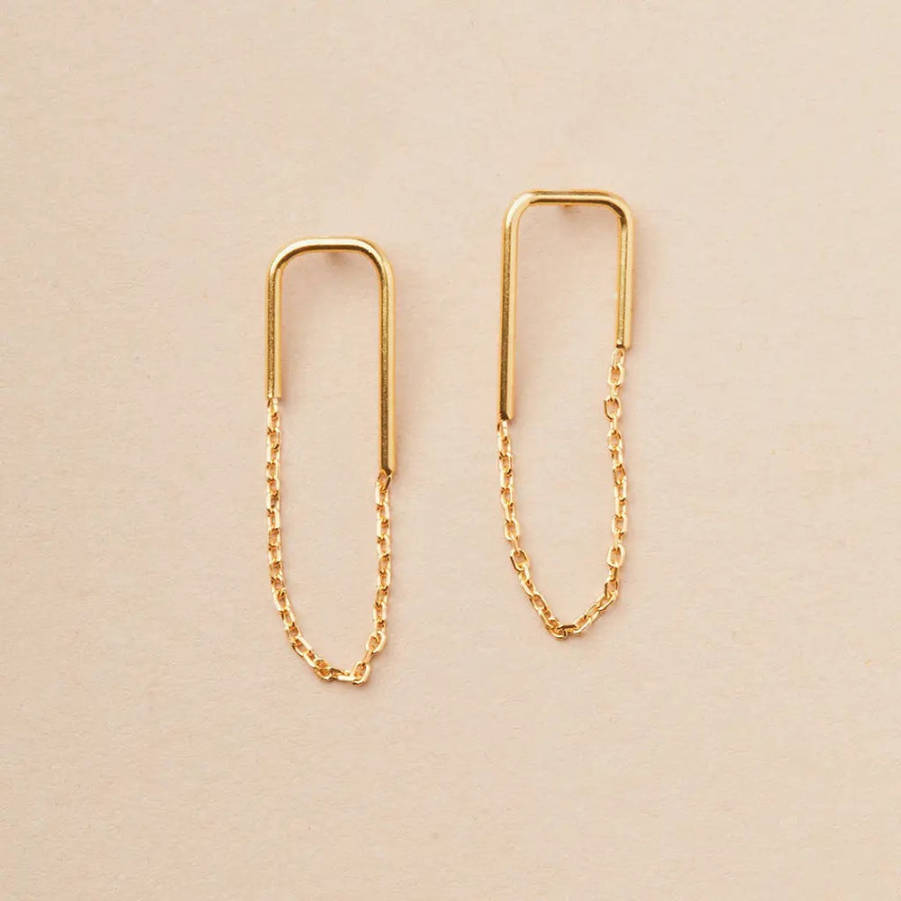 Refined - Filament Stud / Gold Vermeil