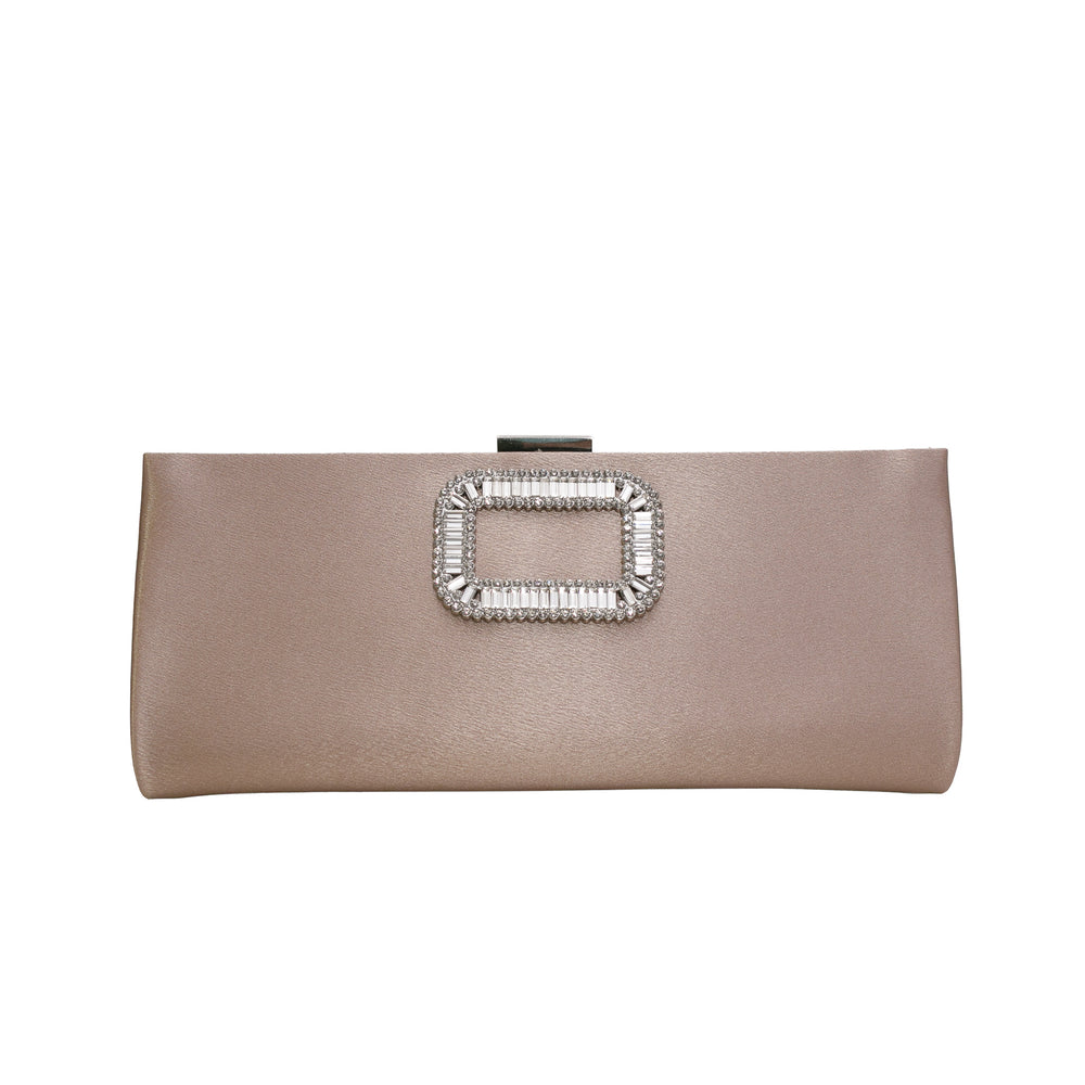 Satin Clutch Champagne