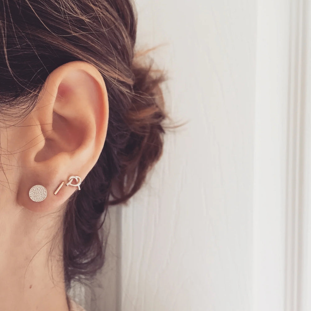 Shelby Love Knot Studs 14k Gold Fill