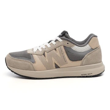 Rigmor Reflective Sneaker - Silver Mink