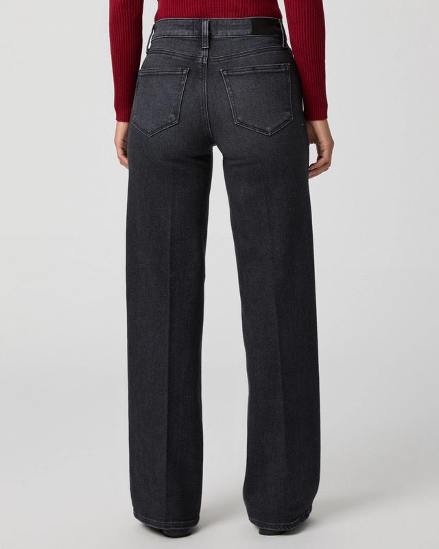 Tatum 32" Wide Leg Jean Ink Black