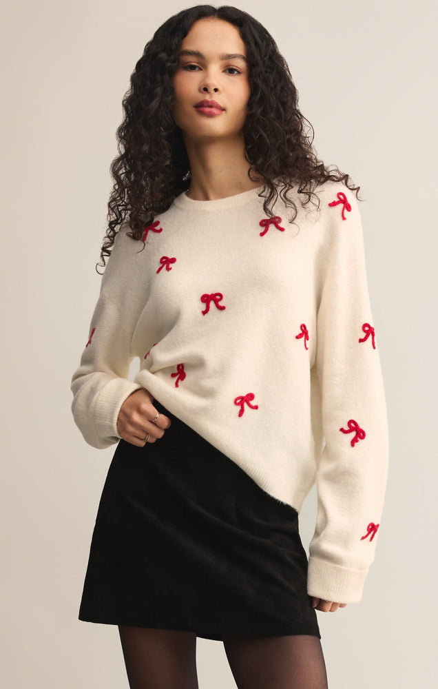 Tie The Ribbon Sweater Warm White