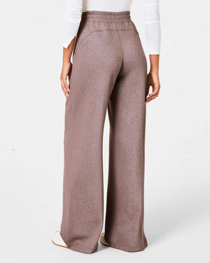 Spanx Air Essentials Wide Leg Pant Smoke/Silver Shimmer