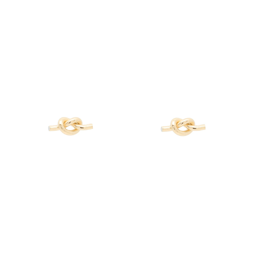 Shelby Love Knot Studs 14k Gold Fill