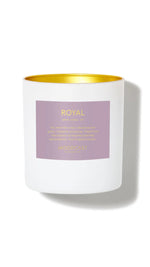 Royal - White/Gold 8oz Coconut Wax Candle