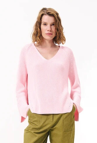 Anielle Pullover Sweater Rose