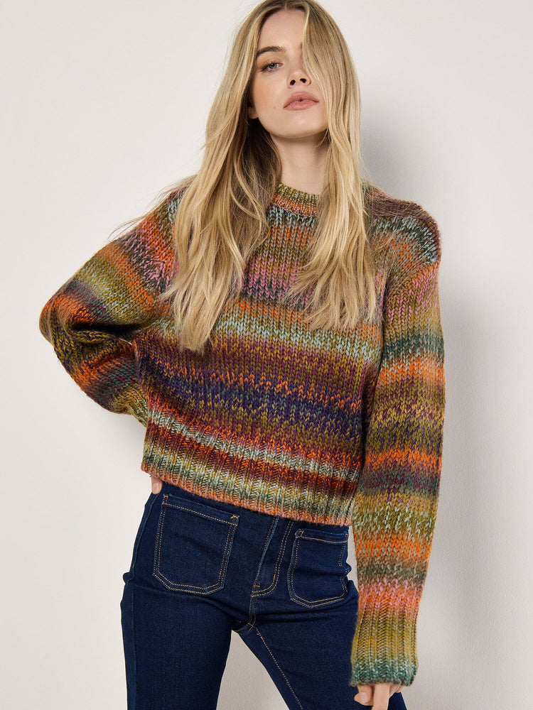 Margot Chunky Knit Sweater Multicolor