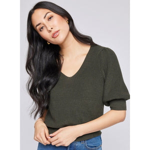 Phoebe Pullover Sweater Olive