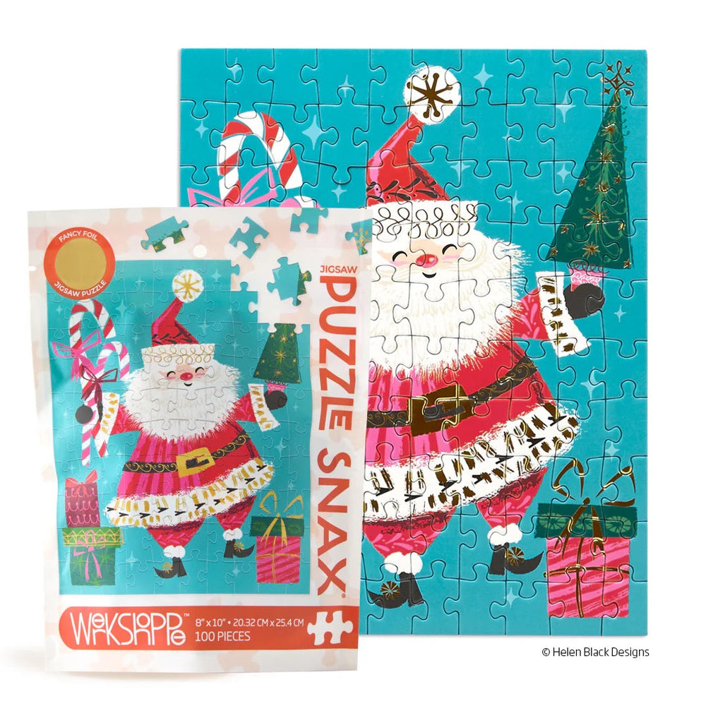 Santa Time 100pc Puzzle Snax