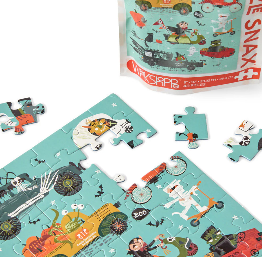 Monster Cars 48pc Puzzle Snax