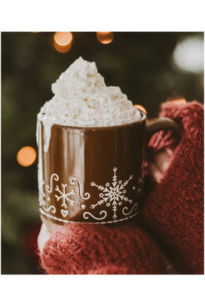 Gingerbread Stoneware Mug 14oz