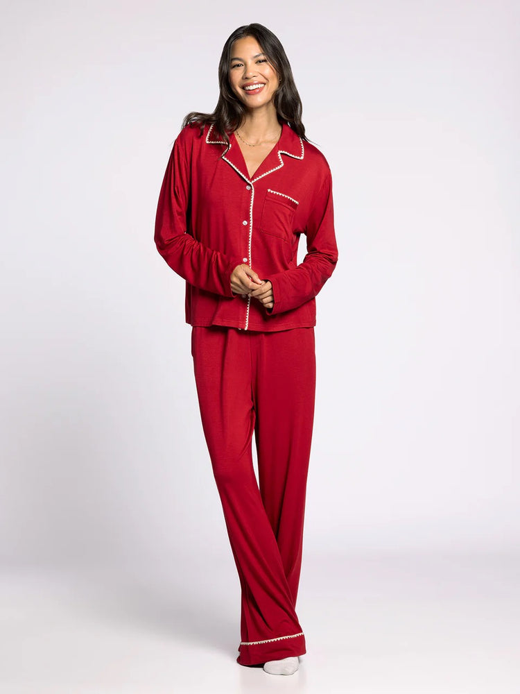 Joy Pajama Set Red