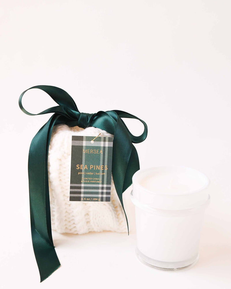 Holiday Stocking Candle 6.5oz - Sea Pines