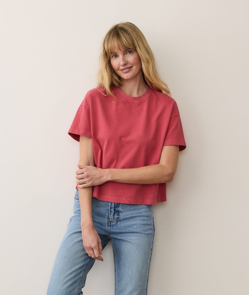 Cloud 9 Jersey Crew Tee Baked Apple