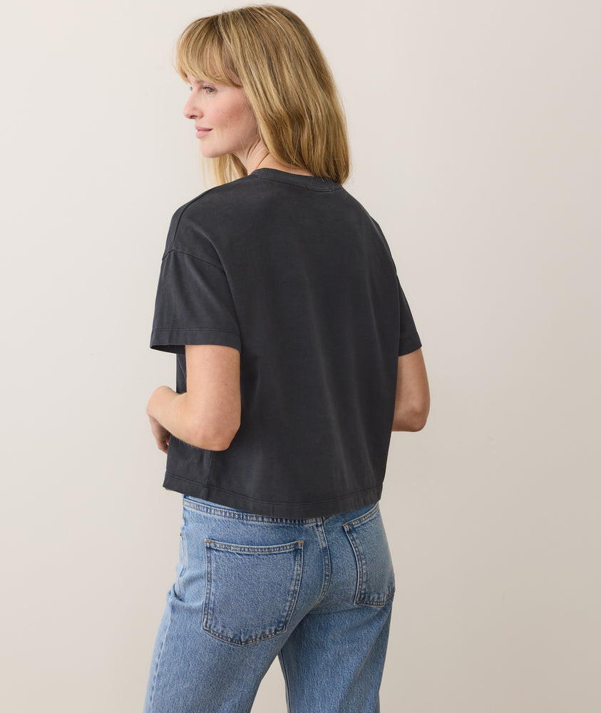Cloud 9 Jersey Crew Tee Black