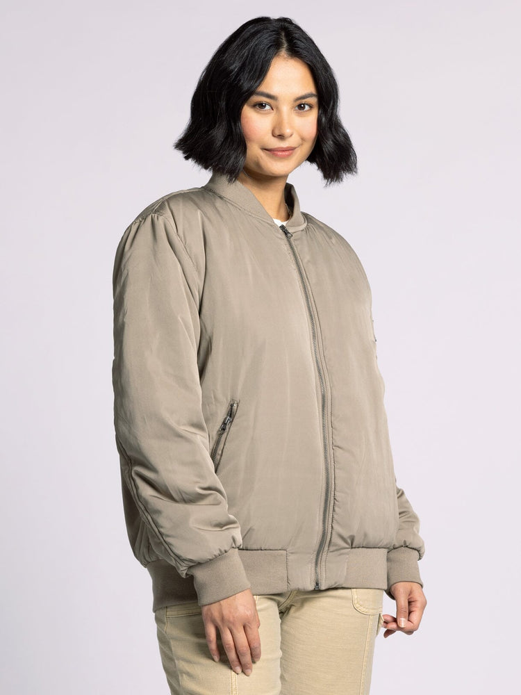 Tilly Bomber Jacket Smokey Taupe