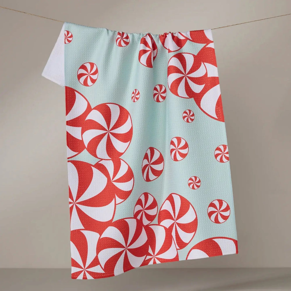 Tea Towel - Peppermint Swirl