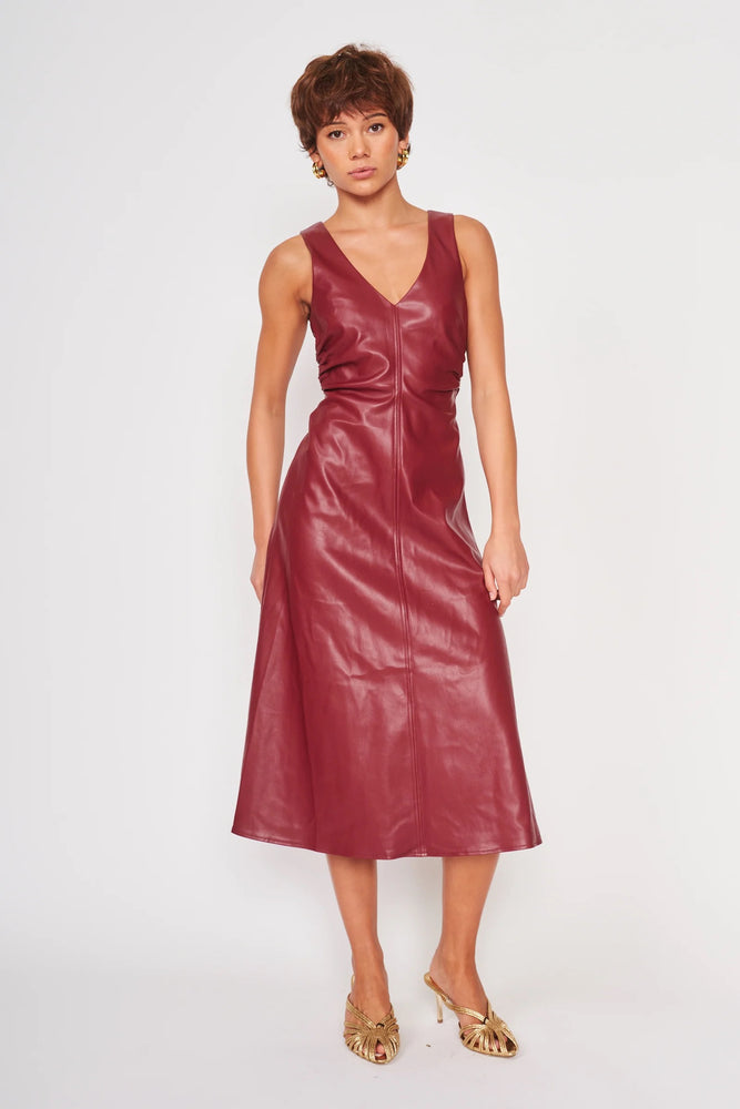Celeste Dress Windsor Wine