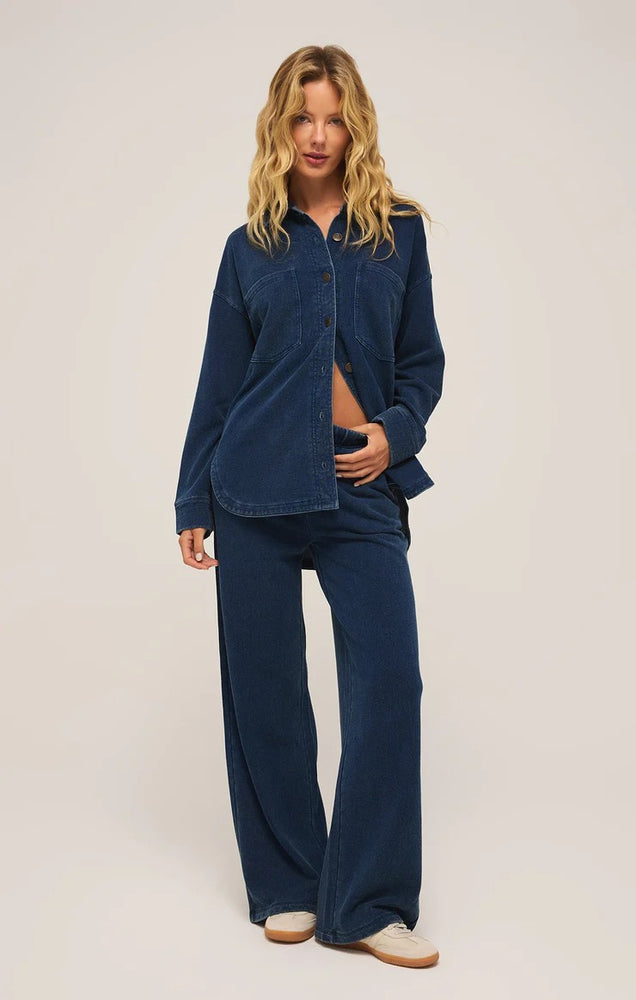 Hunter Knit Denim Pant Indigo