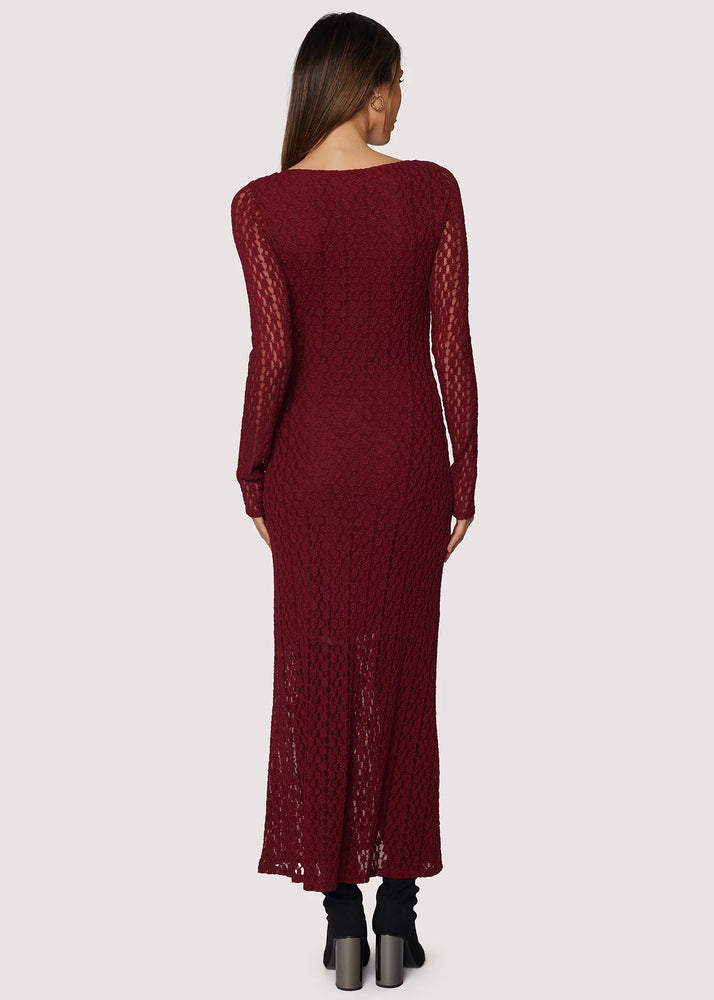 Sistine Tale Maxi Dress Merlot