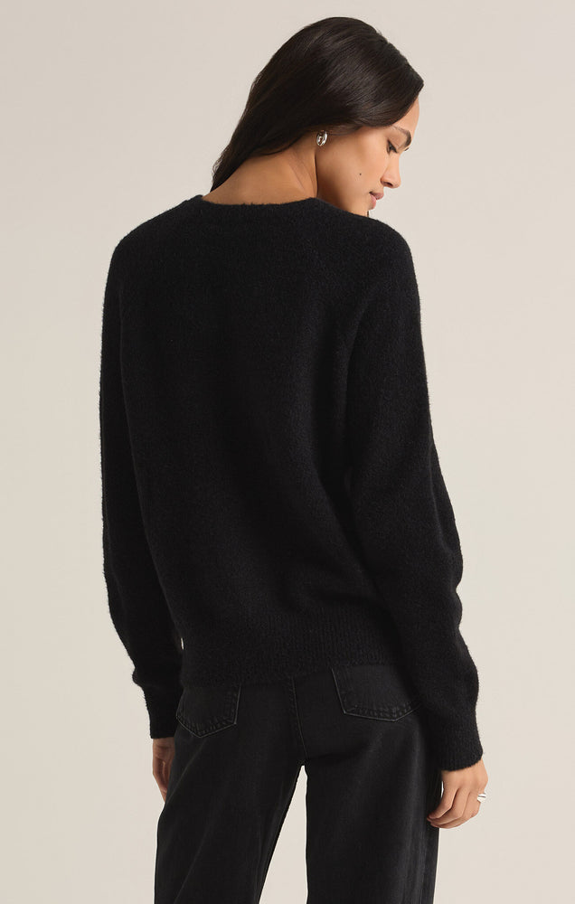 Lizzy "Cheers" Sweater Black