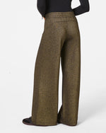 Spanx Air Essentials Wide Leg Pant Black/Gold Shimmer