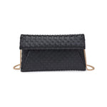 Priscilla Clutch Vegan Leather Black