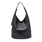 Jacqueline Hobo Bag Vegan Leather Black