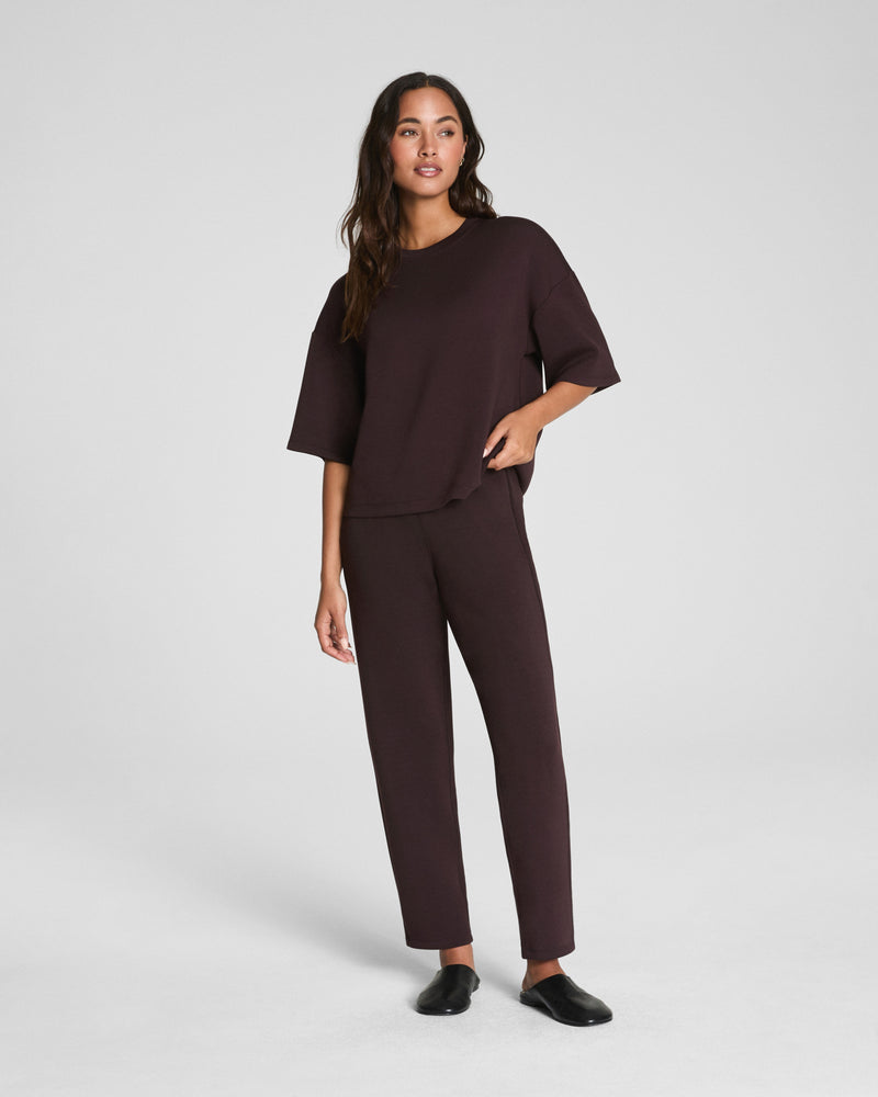 Spanx Air Essentials Slim Straight Pant Truffle Brown