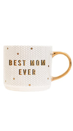 Best Mom Ever Gold Tile Mug 12oz