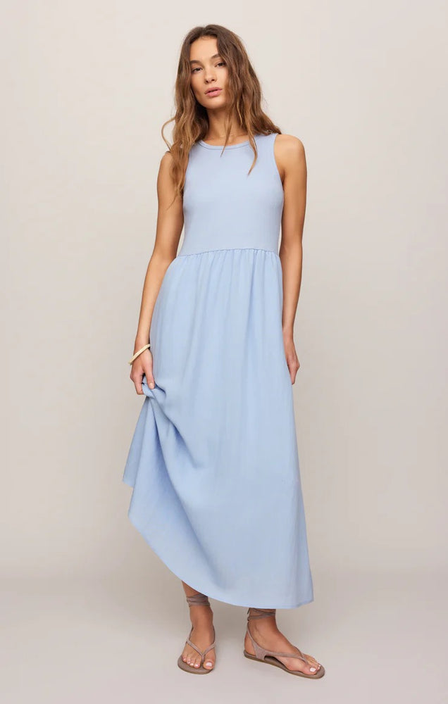 ribbed midi dress blue Megan Plus Size S/S Ribbed Midi Dress with Collar Cobalt Blue / 3X