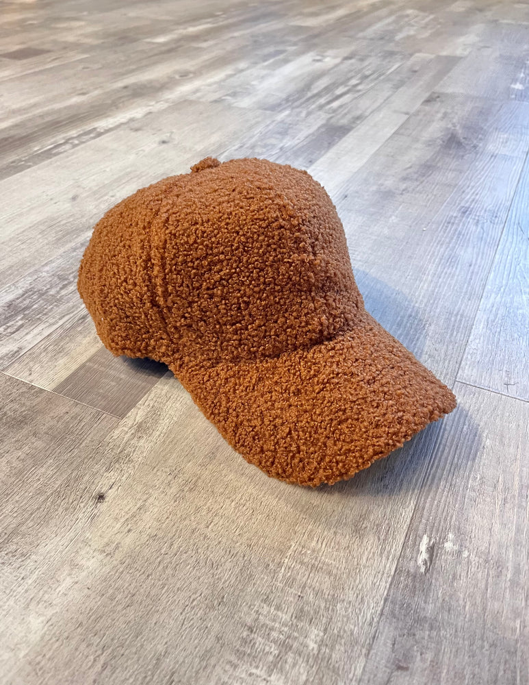 
            
                Load image into Gallery viewer, Boucle Cap Deep Camel
            
        
