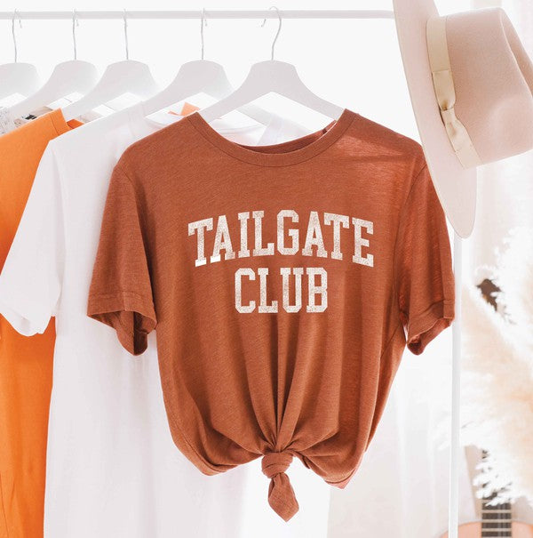 
            
                Load image into Gallery viewer, Tailgate Club Graphic Tee Heather Autumn
            
        