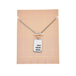 Unstoppable - Create Your Own Sunshine Necklace Silver