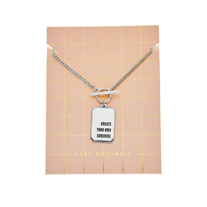 
            
                Load image into Gallery viewer, Unstoppable - Create Your Own Sunshine Necklace Silver
            
        