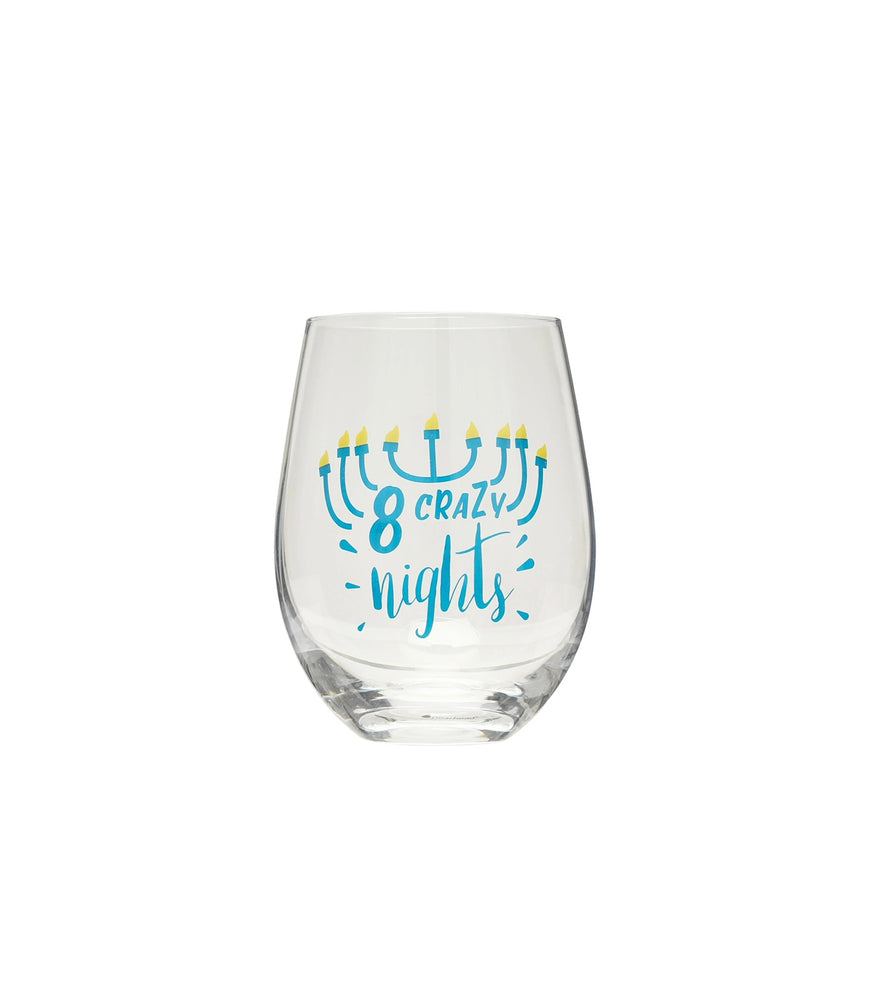 
            
                Load image into Gallery viewer, 8 Crazy Nights Holiday Wine Glass 15oz
            
        