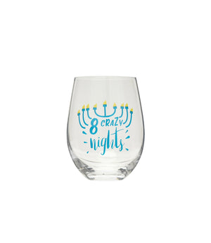 
            
                Load image into Gallery viewer, 8 Crazy Nights Holiday Wine Glass 15oz
            
        